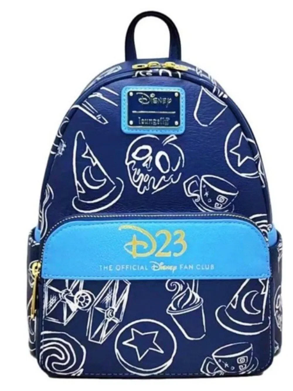 Disney Employee Center DEC D23 Gold Member Exclusive Loungefly Mini Backpack NWT